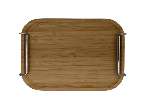 Mr Beam Edelstahl Lunchbox mit Bambus-Deckel - Image 3