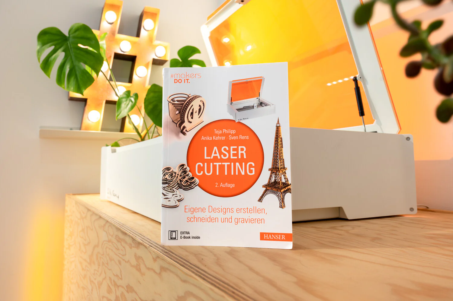 Buch: Lasercutting - Eigene Designs erstellen, schneiden und gravieren - Image 2