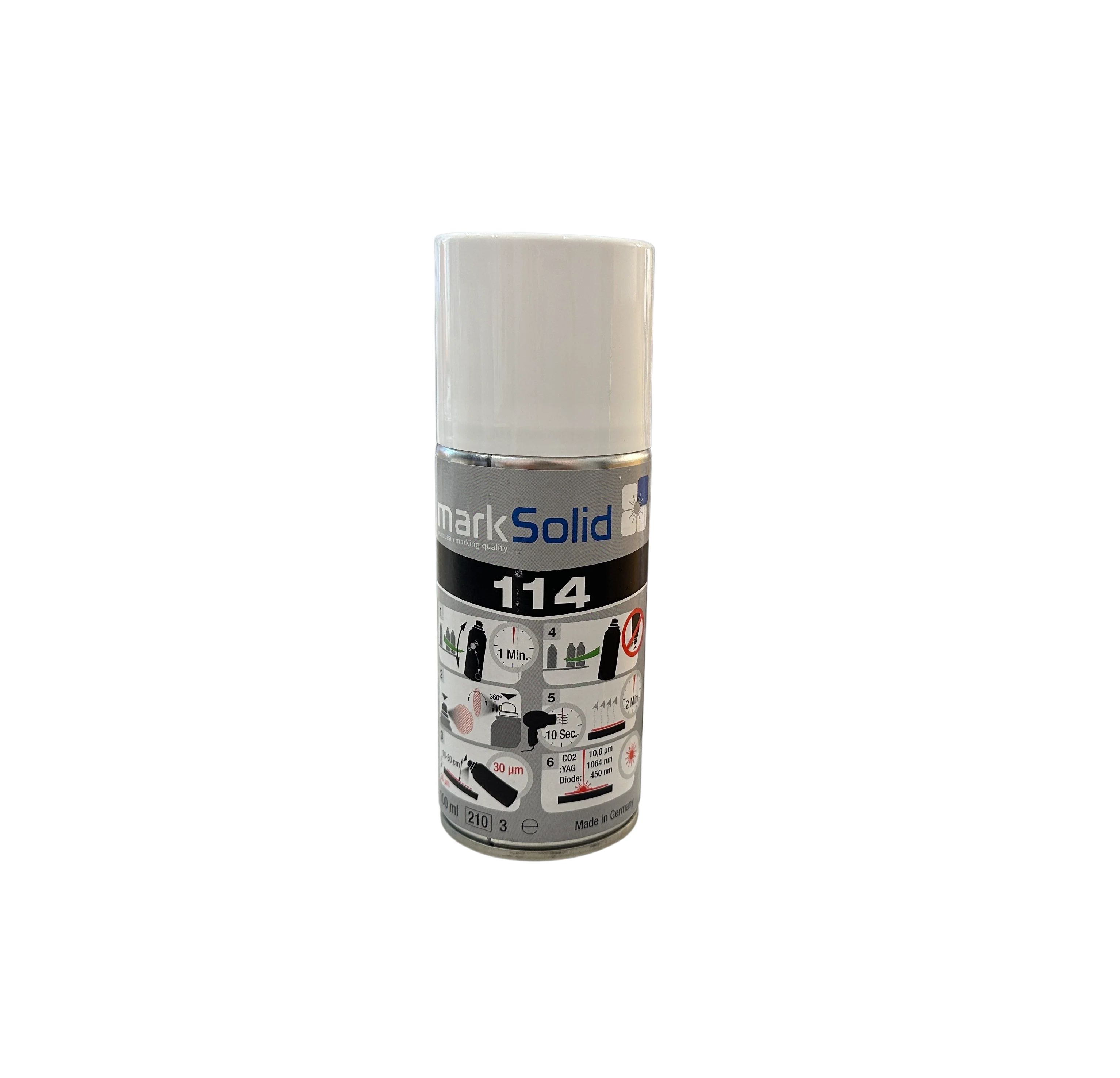 markSolid Lasermarkierspray für Metall (verschiedene Größen) - Image 2