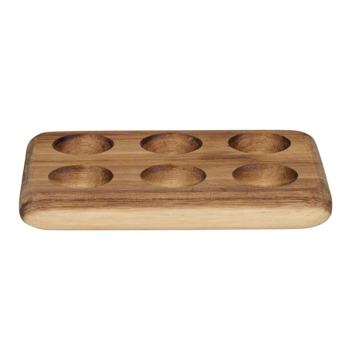 Mr Beam Eierablage, Akazienholz, 2er Pack