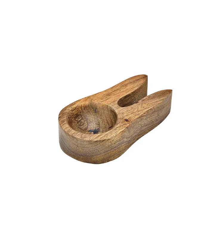 Mr Beam Eierbecher Hase, Mangoholz, 6x10x2cm, 4er Pack