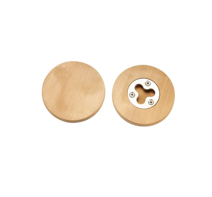 Mr Beam Flaschenöffner Bambus, rund, 8cm, 5er Pack