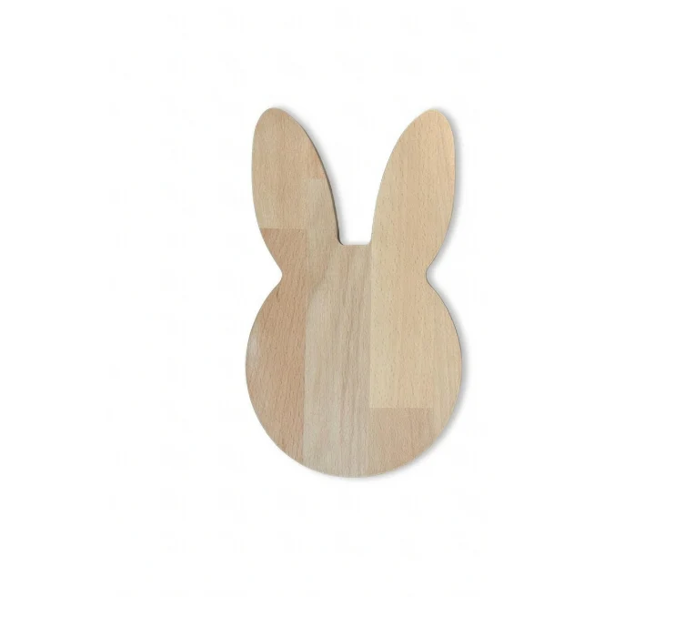 Mr Beam Hasenbrettchen, handmade (Eiche/Buche) - Image 2