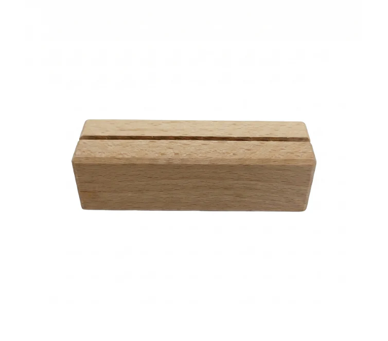 Mr Beam Kartenhalter Buche, 10x3x3cm, 6er Pack