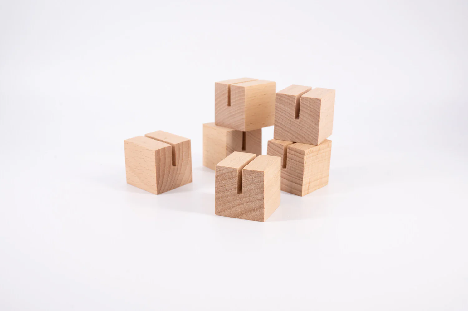 Mr Beam Kartenhalter "mini", Buche, 3x3x3cm (48er Pack) - Image 11