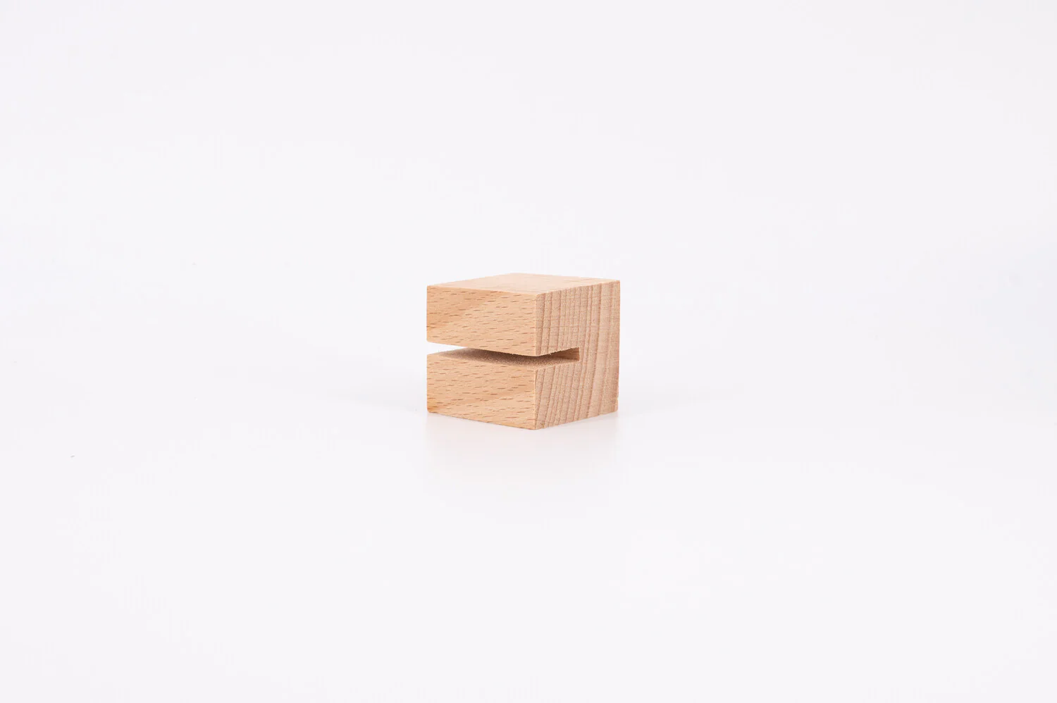 Mr Beam Kartenhalter "mini", Buche, 3x3x3cm (48er Pack) - Image 13