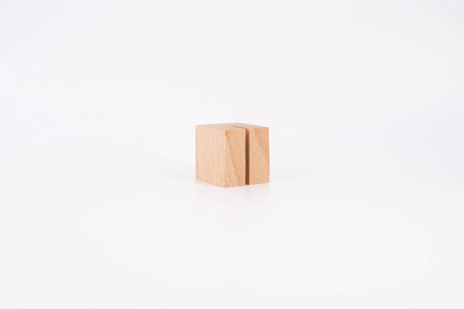 Mr Beam Kartenhalter "mini", Buche, 3x3x3cm (48er Pack) - Image 4