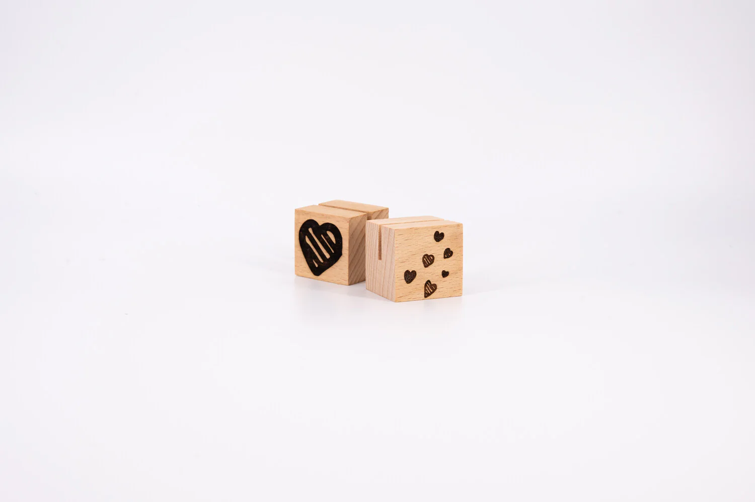 Mr Beam Kartenhalter "mini", Buche, 3x3x3cm (48er Pack) - Image 5