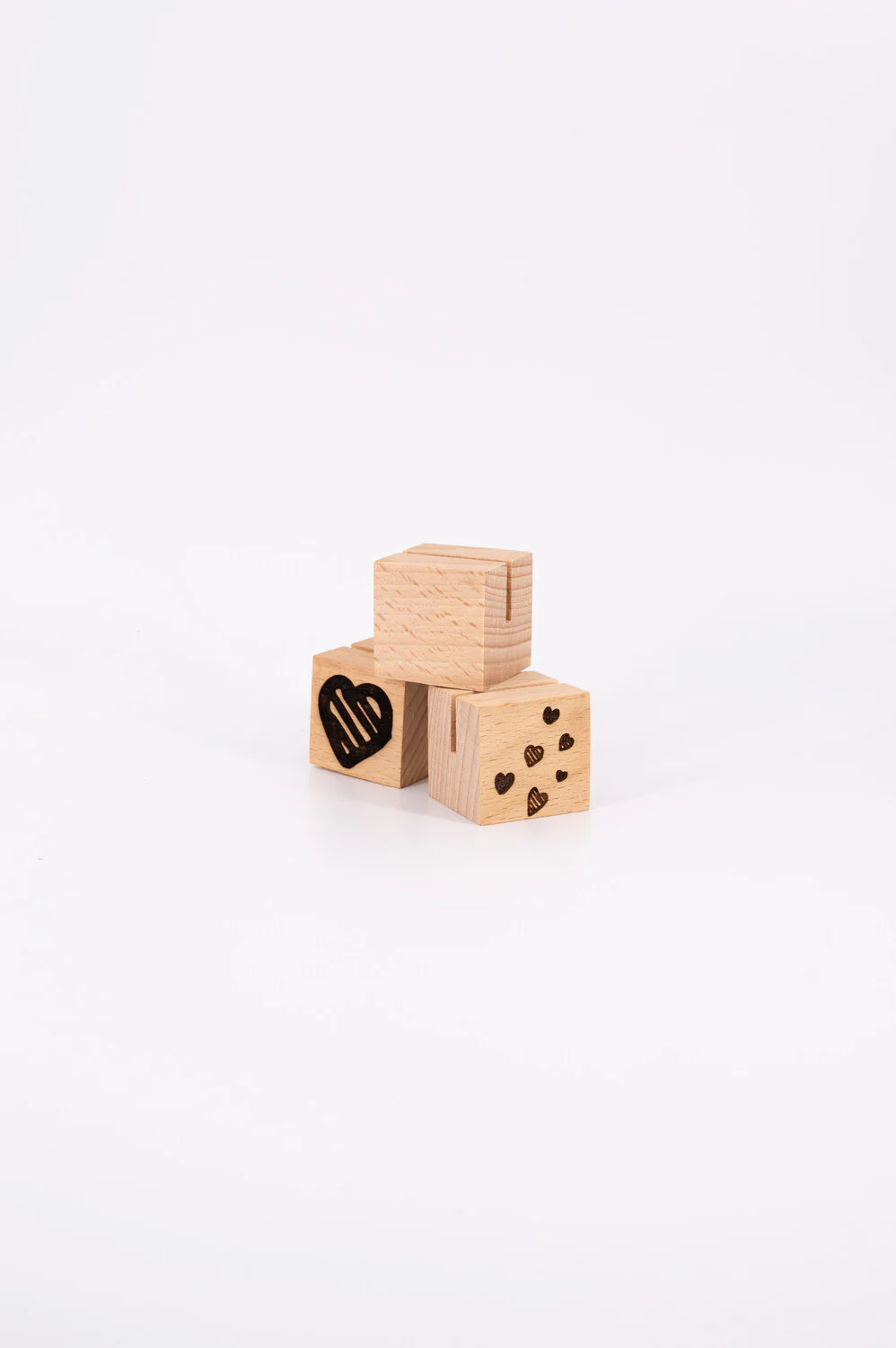 Mr Beam Kartenhalter "mini", Buche, 3x3x3cm (48er Pack) - Image 7
