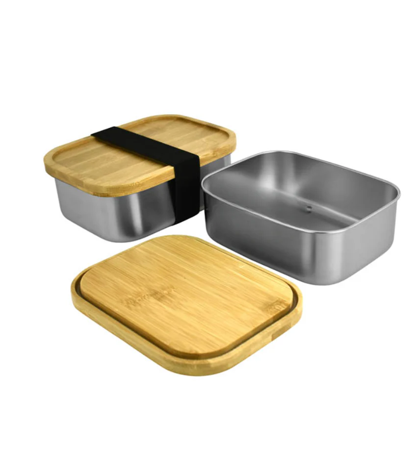 Mr Beam Lunchbox mit Bambusdeckel (verschiedene Größen)