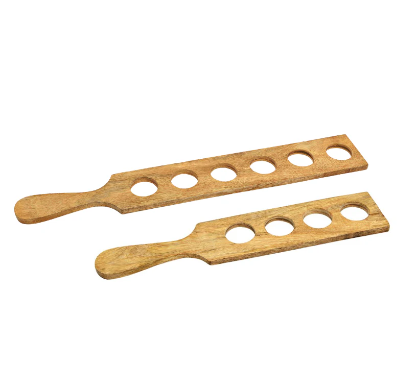 Mr Beam Schnapsbrett, Mangoholz (verschiedene Größen)