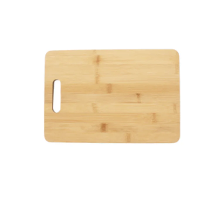 Mr Beam Schneidebrett aus Bambus, 28x1x20 cm, 2er Pack