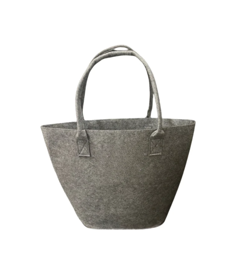 Mr Beam Shopping Bag, Filz, 28x12,5x31cm
