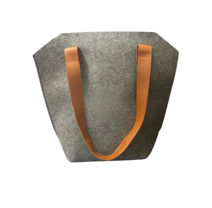 Mr Beam Shopping Bag, Filz, trapezförmig, 40x37x14cm