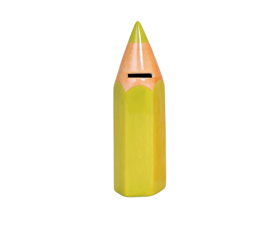 Mr Beam Spardose, Buntstift aus Keramik, 6x25x6cm (verschiedene Farben) - Image 3