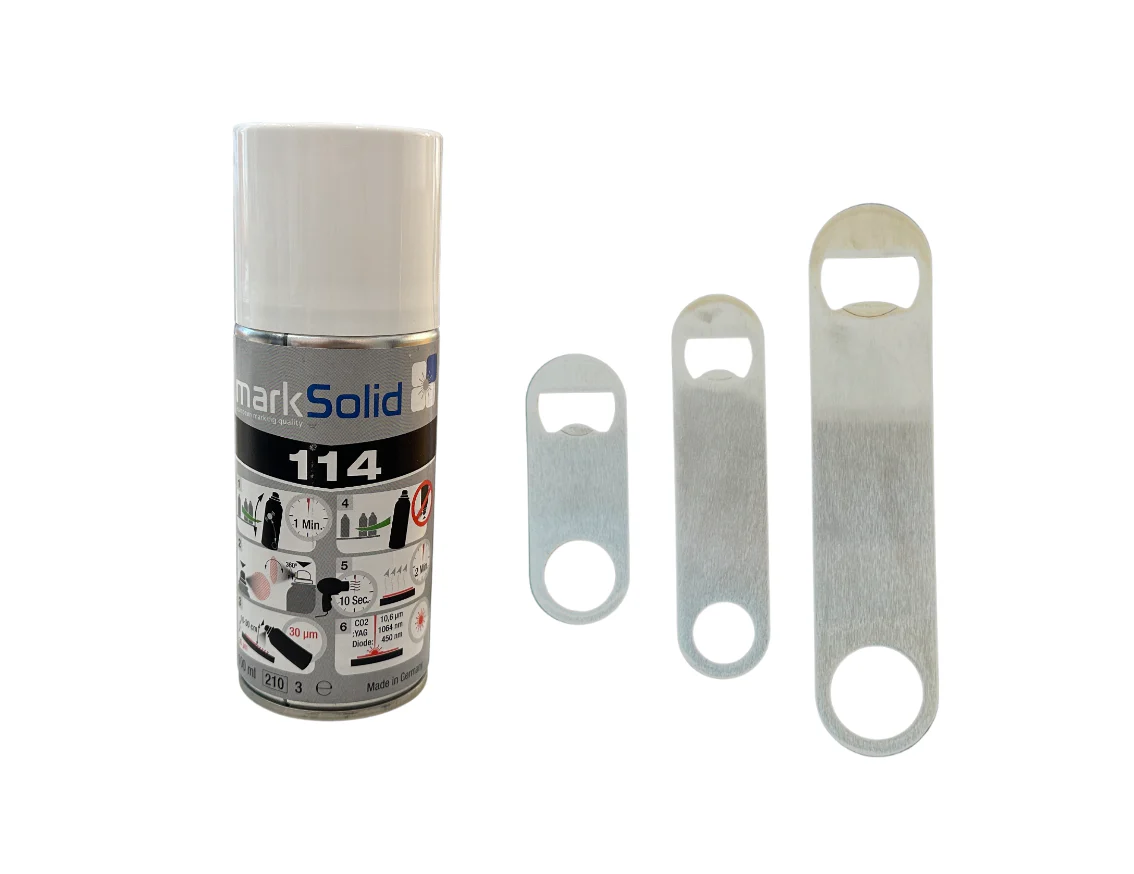 Mr Beam Sparpaket, Metall Flaschenöffner & markSolid Spray 100ml