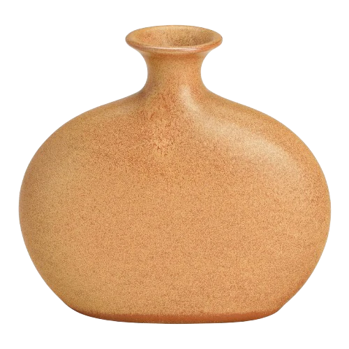 Mr Beam Vase, Keramik, braun, 17x16x5cm